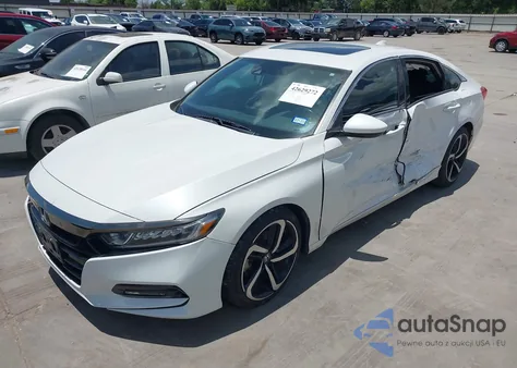 2018 Honda Accord Sport 2.0T из США, поврежденный, VIN 1HGCV2F36JA028331
